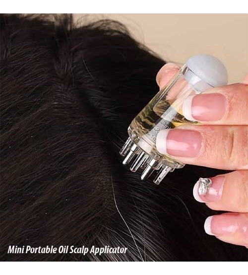 New Mini Portable Oil Scalp Massage Hair Oil Applicator 